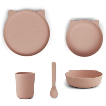 Paul tableware set Cat rose blush	