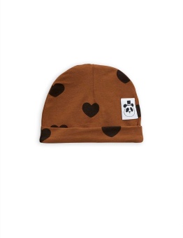 Basic hearts baby beanie Brown - Chapter 1