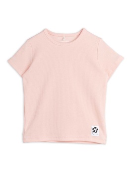 Solid rib ss tee Pink  - Chapter 1