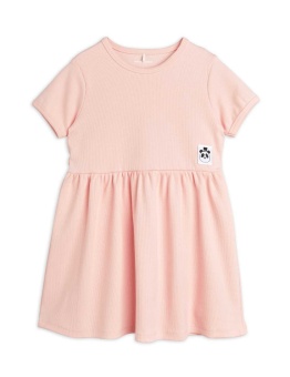 Solid rib ss dress Pink - Chapter 1