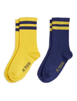 Stripe socks 2-pack Yellow- Chapter 2