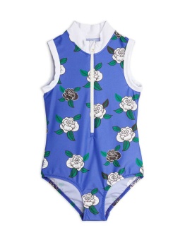 Roses uv zip swimsuit Blue - Chapter 3