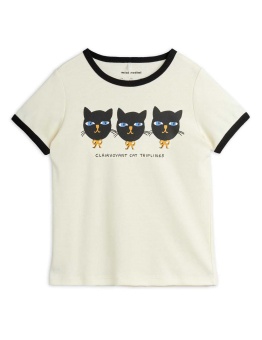 Cat triplets sp ss tee Offwhite