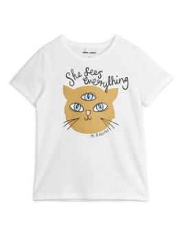 She sees everything sp ss tee white