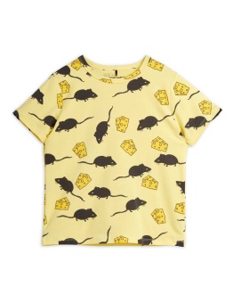 Mouse aop ss tee Yellow