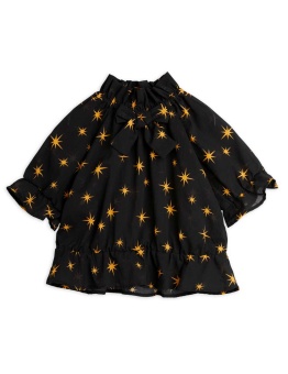 Stars woven blouse