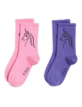 Scottish unicorns socks 2-pack