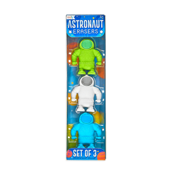 Astronaut erasers