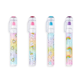 Rainbow Glitter Gem - Scented Erasers 
