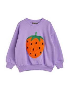 Strawberries emb sweatshirt Purple - Chapter 1