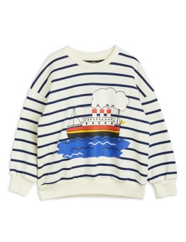 Ferry stripe sp sweatshirt Blue