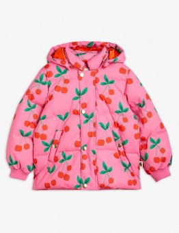 Cherries aop puffer jacket Pink - Chapter 2 - Limited stock