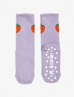 Strwberries nti sip 1-pck socks Purple - Chpter 1