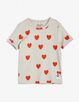 Hearts aop ss tee Grey - Chapter 2