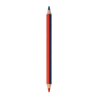 Jumbo 2-color pencil, blyertspenna, röd/blå