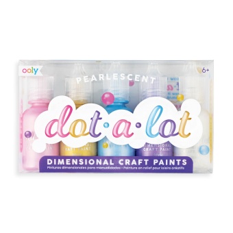 Dot-a-lot craft paint pearlescent