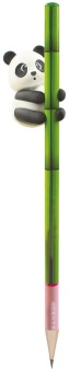 I love bamboo, Panda, Blyertspenna med suddgummi