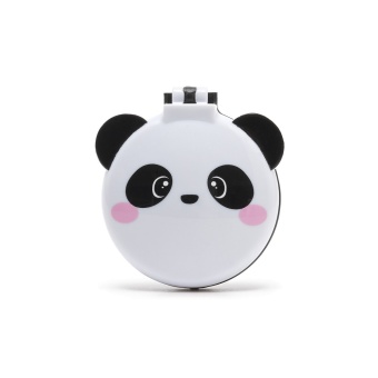 Nice Hair, hårborste med spegel, Panda 2