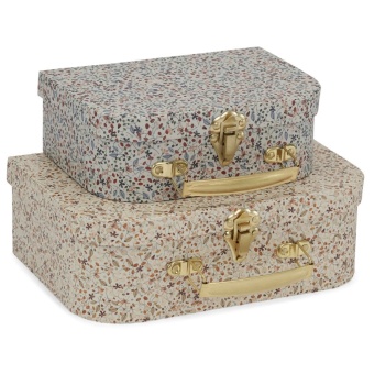 Suitcase 2 pack-  FLOWERFIELD/LOULOUDI