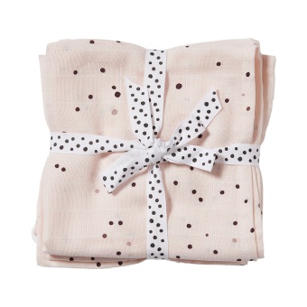Swaddle 2-pack Dreamy dots Powder