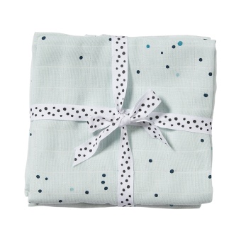 Swaddle 2-pack Dreamy dots Blue
