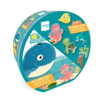 Starter & floor puzzle - the ocean