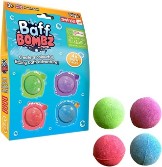 Zimpli Kids Baff Bombz 4_Pack