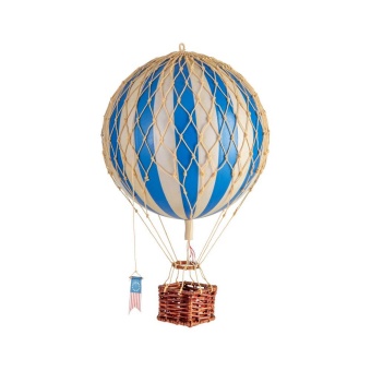 Luftballong Mellan Travels Light Blå