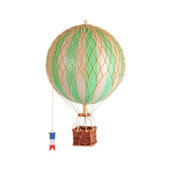 Luftballong Mellan Travels Light Grön