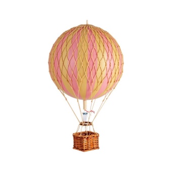 Luftballong Mallan Travels Light Rosa