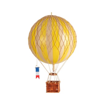 Luftballong mellan Travels Light Gul