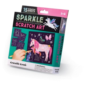 Sparkle Scratch Art/Unicorn