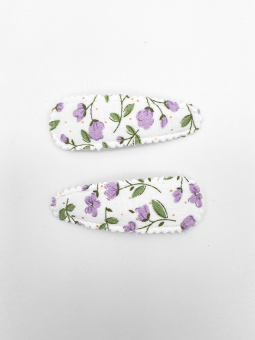 ILSE HÅRSPÄNNE - SWEET LILAC FLORAL, 1 st 