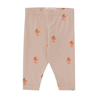 ICE CREAM CUP BABY PANT dusty pink/papaya