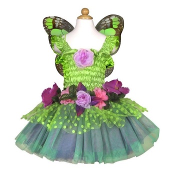 Fairy Blooms Deluxe/Wings, Grn, SIZE US 3-4