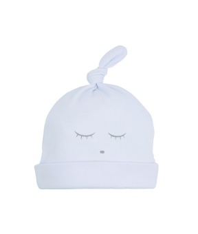 sleeping cutie tossie hat Blue/grey