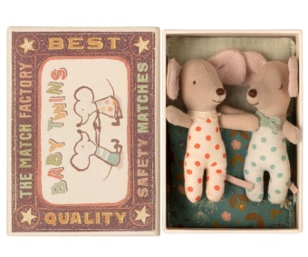 Baby mice, Twins in matchbox