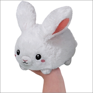 Fluff bunny 18 cm White