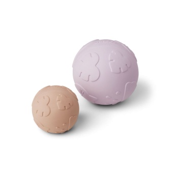 Thea Baby ball 2 pack Light lavender/rose mix