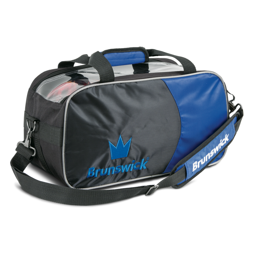 Brunswick Crown Double Tote Black/Silver