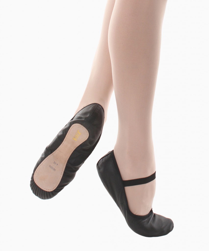 S0205L Dansoft balettsko svart