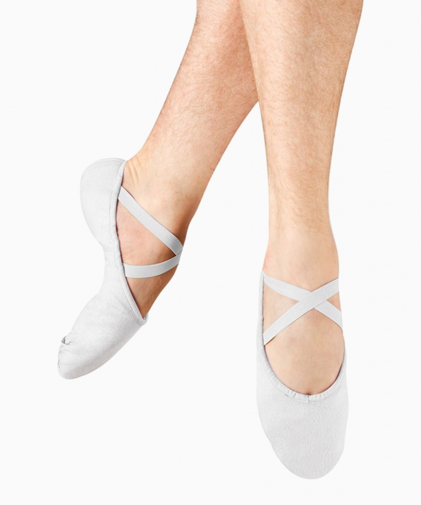 S0277M Pump balettsko herr vit