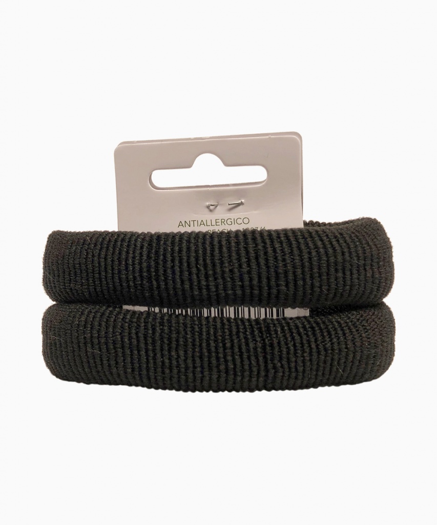 Hårsnodd 2-pack Svart