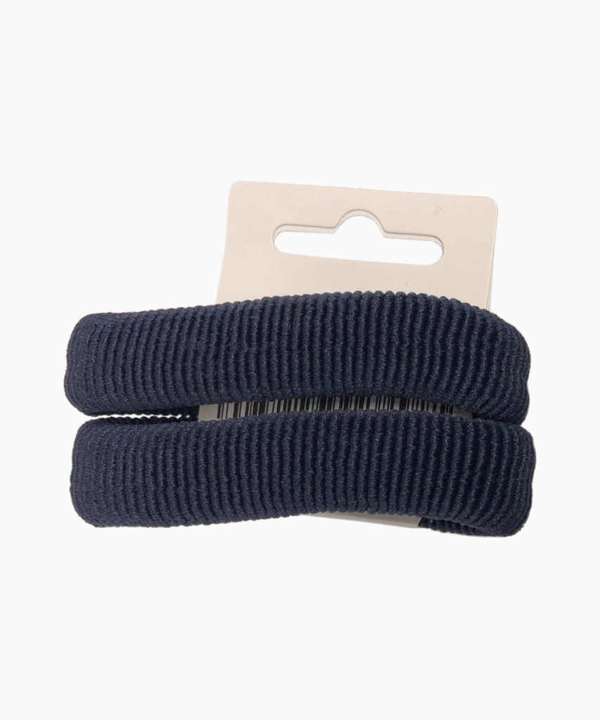 Hårsnodd 2-pack marinblå