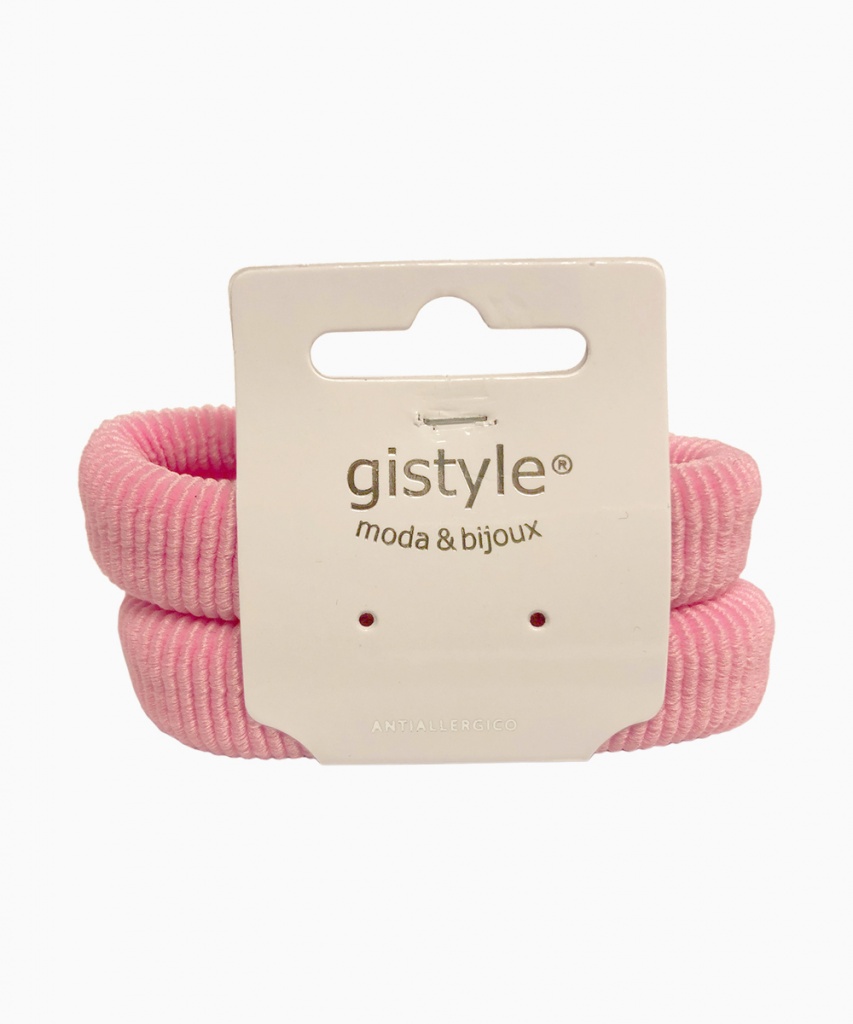 Hårsnodd 2-pack ljusrosa