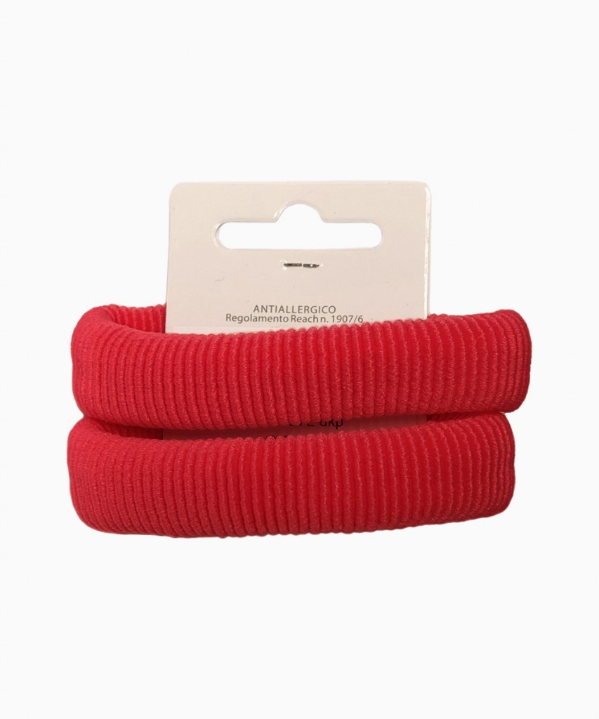 Hårsnodd 2-pack Röd