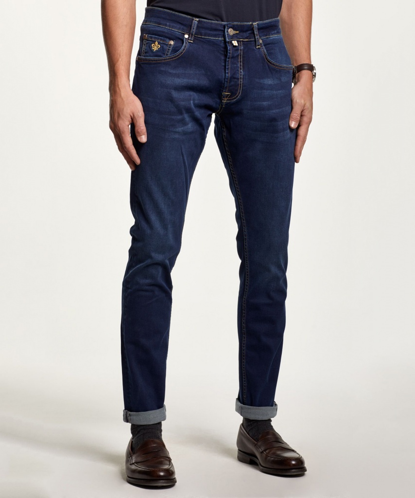 Morris Steve Satin Jeans - Bergströms i 
