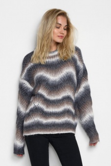 Kaffe Dera Knit Pullover Toffe chalk