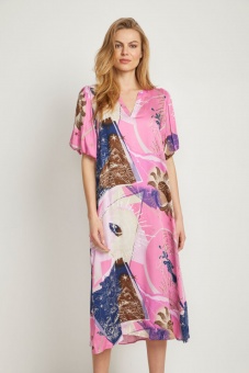 Culture Starry Long Dress Wild Orchid