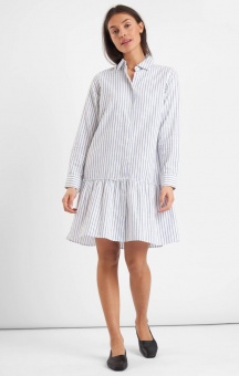 Boomerang Thea Dress White